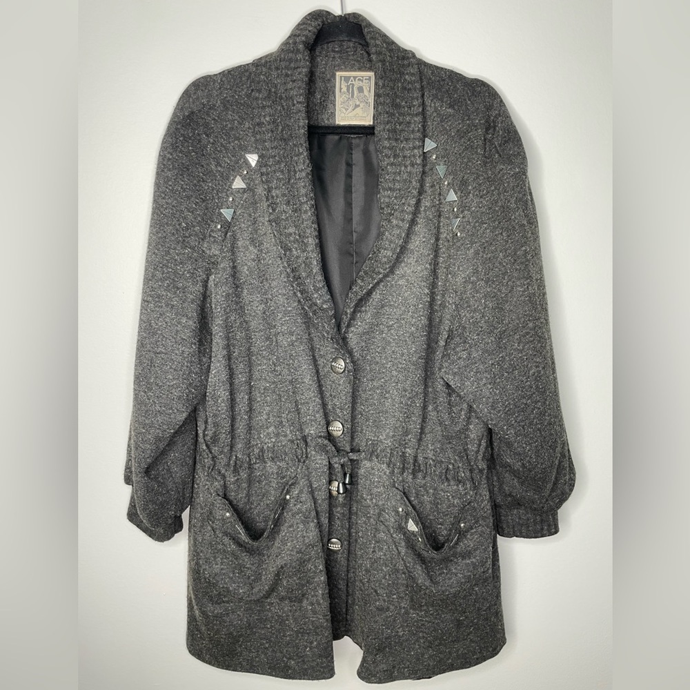 Vintage Lace by Nelly Anne embellished oversized jacket